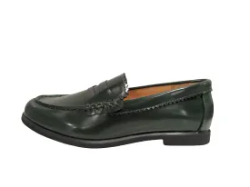 1936  Green High Shine Penny Slip On Verona