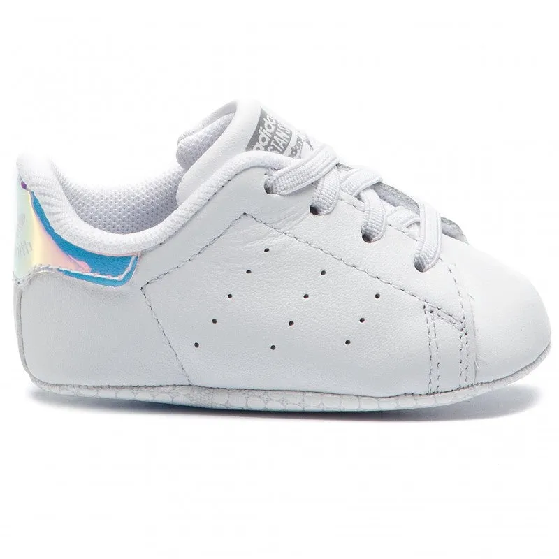 Adidas Originals scarpe da culla Stan Smith Crib CG6543 bianco argento