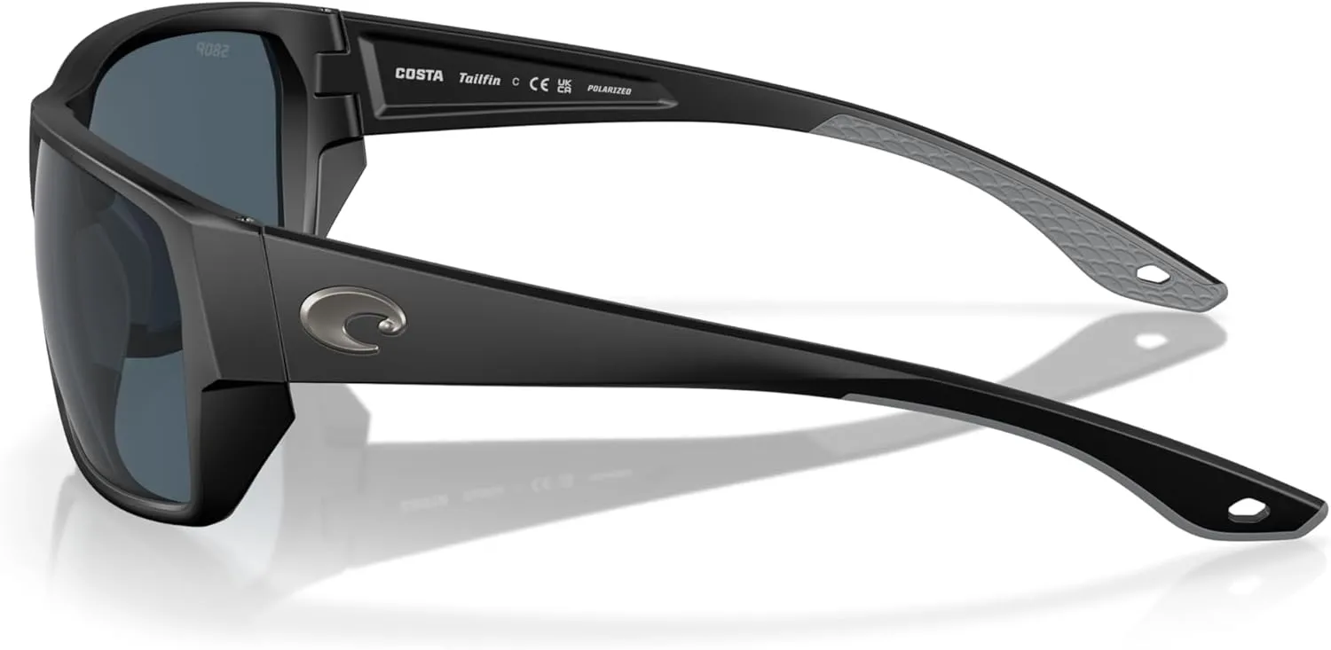 Costa Del Mar Men's Tailfin Rectangular Sunglasses