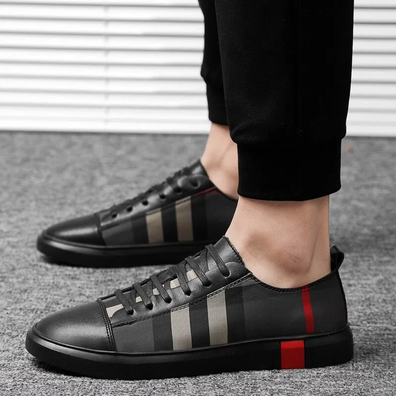 Designer Plaid Fashion Casual Luxury Sneakers