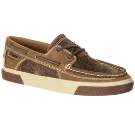 Durango Women's Music City Western Embossed Boat Shoes DRD0233