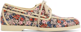 Gucci Multicolor Liberty Edition Floral Boat Shoes