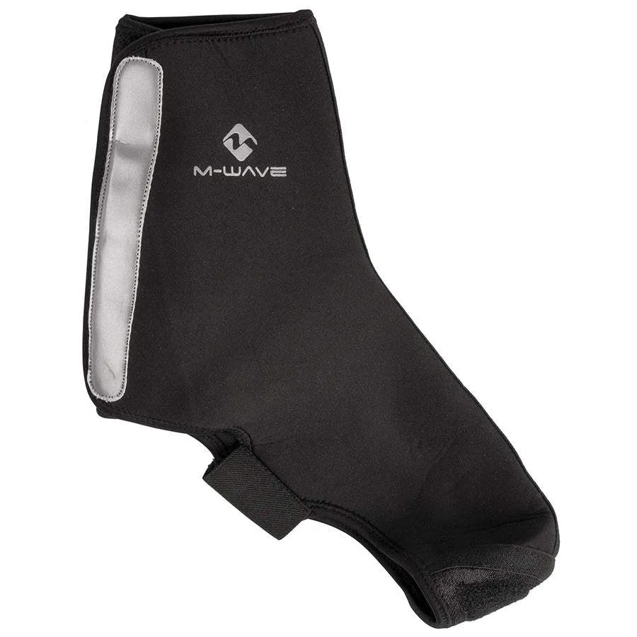M-Wave Thermo I Shoe Covers Reflective Neoprene Pedal Covers with Clipless Compatibility