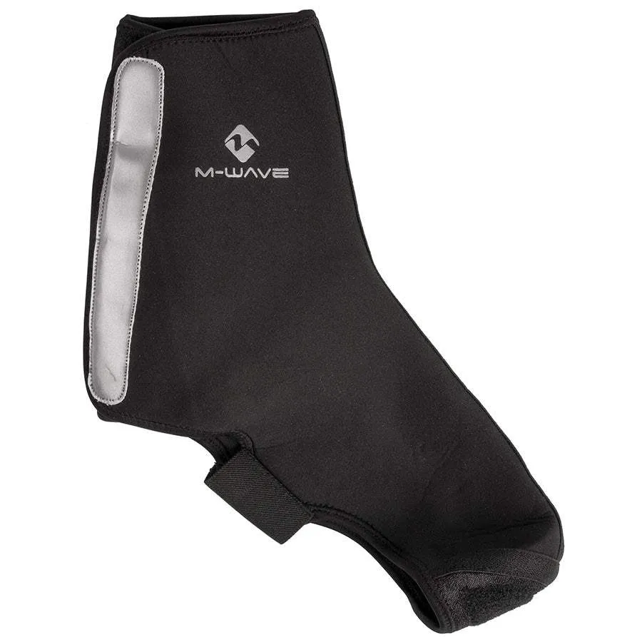 M-Wave Thermo I Shoe Covers Reflective Neoprene Pedal Covers with Clipless Compatibility