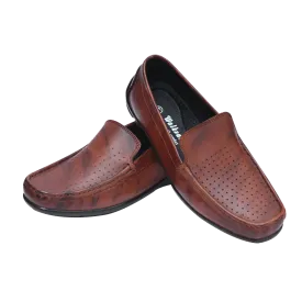 Men Moccasin Patina Color