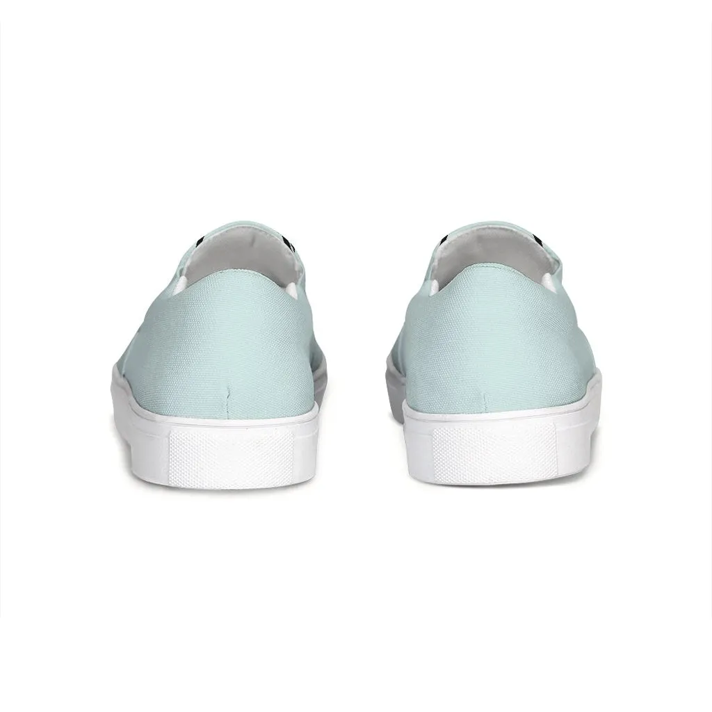 Men's Light Green Weekender Canvas Casual Slip-On Shoe