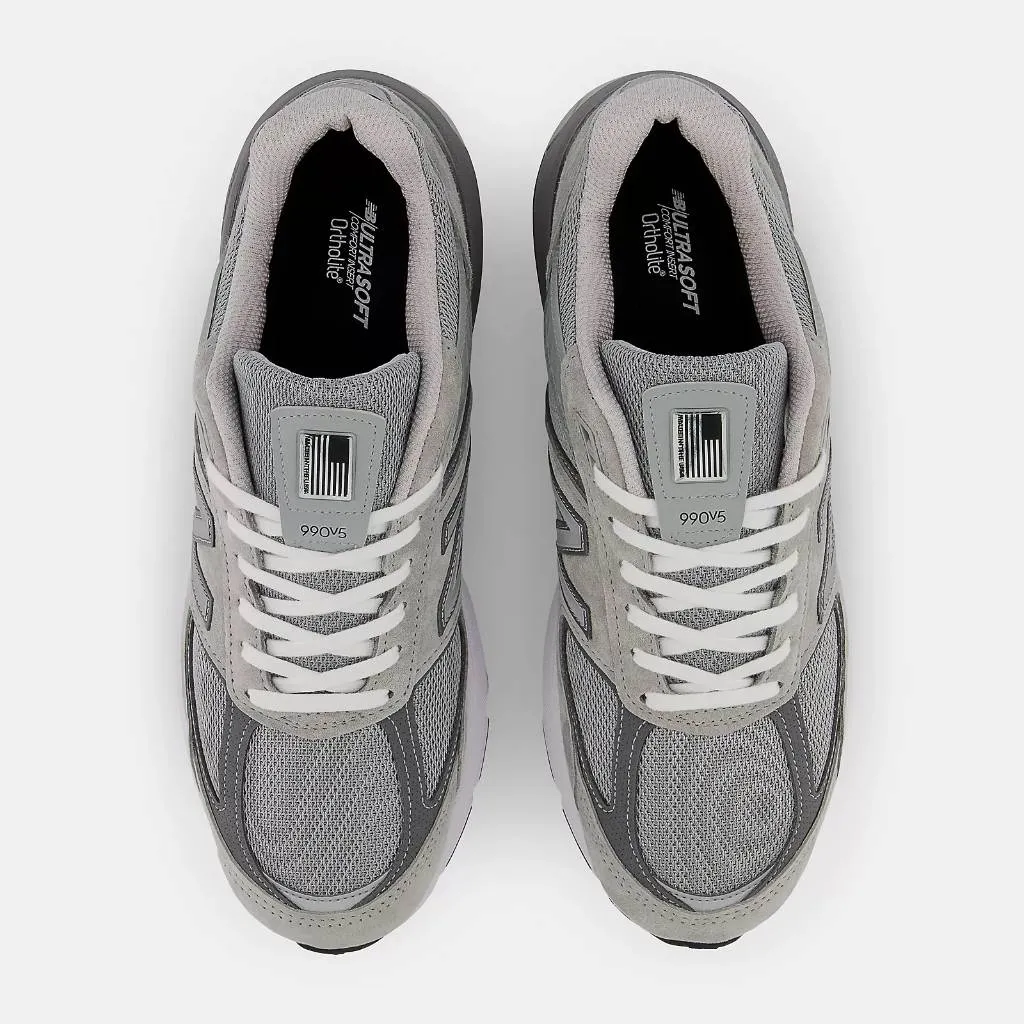 New Balance 990 v5 Core Grey & Castlerock - Made in USA
