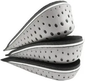 One Pair Breathable Memory Foam Height Increase Insole Invisible Increased Heel Lifting Inserts Shoe Lifts Shoe Pads Elevator Insoles for Men Women (2.3cm Height)