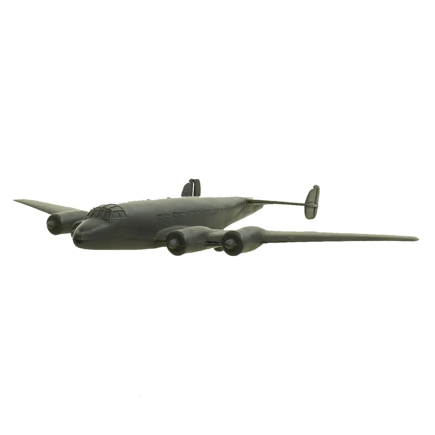 Original U.S. WWII 1942 German Luftwaffe Junkers JU-90 Recognition Model Airplane by Cruver