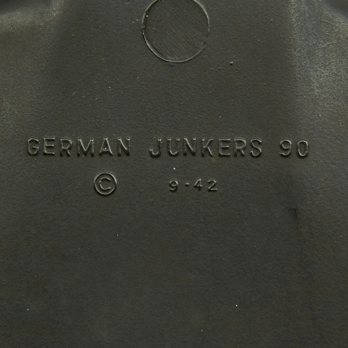 Original U.S. WWII 1942 German Luftwaffe Junkers JU-90 Recognition Model Airplane by Cruver