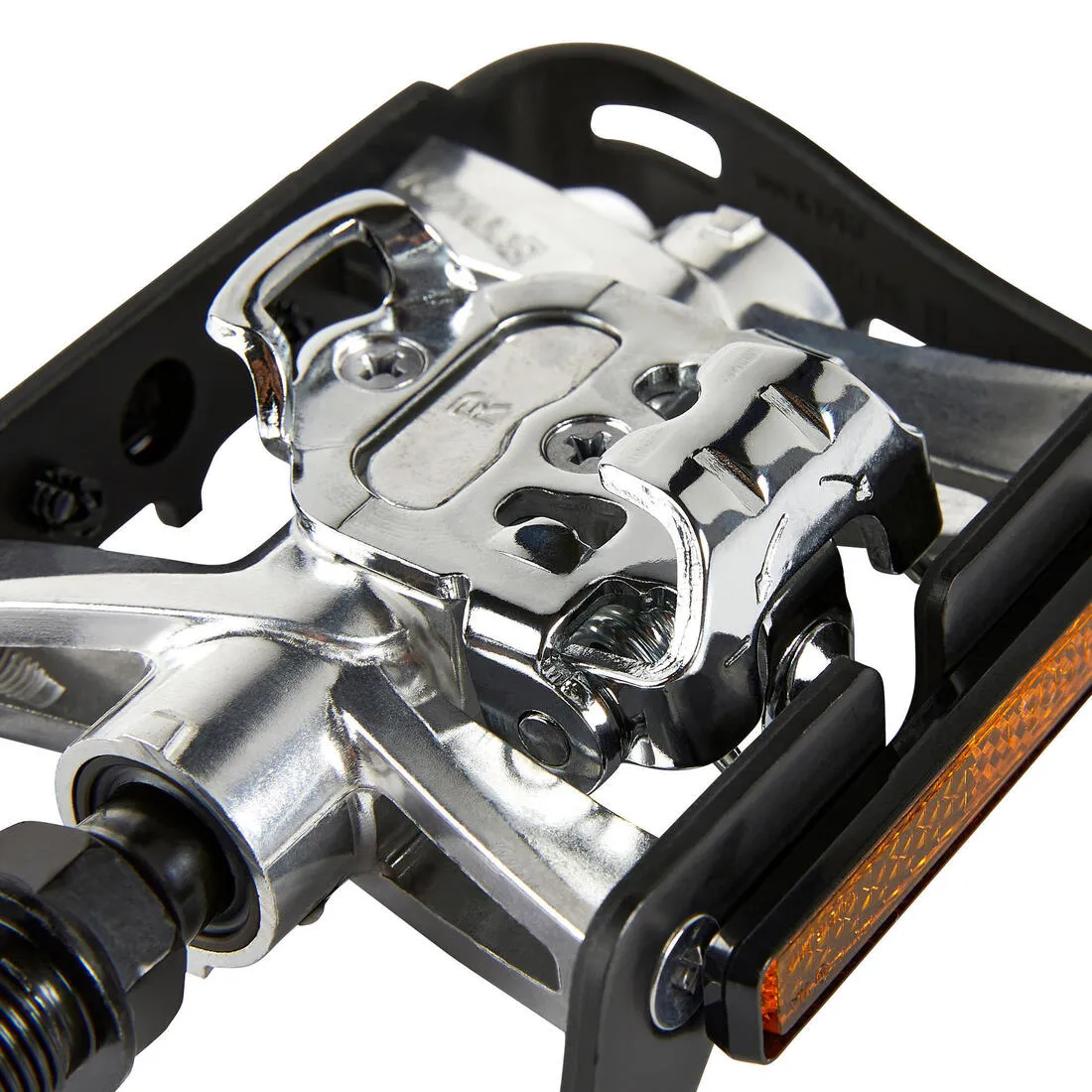 Rockrider 500 Dual Function Shimano Spd Compatible Mountain Bike Pedals