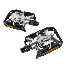 Rockrider 500 Dual Function Shimano Spd Compatible Mountain Bike Pedals