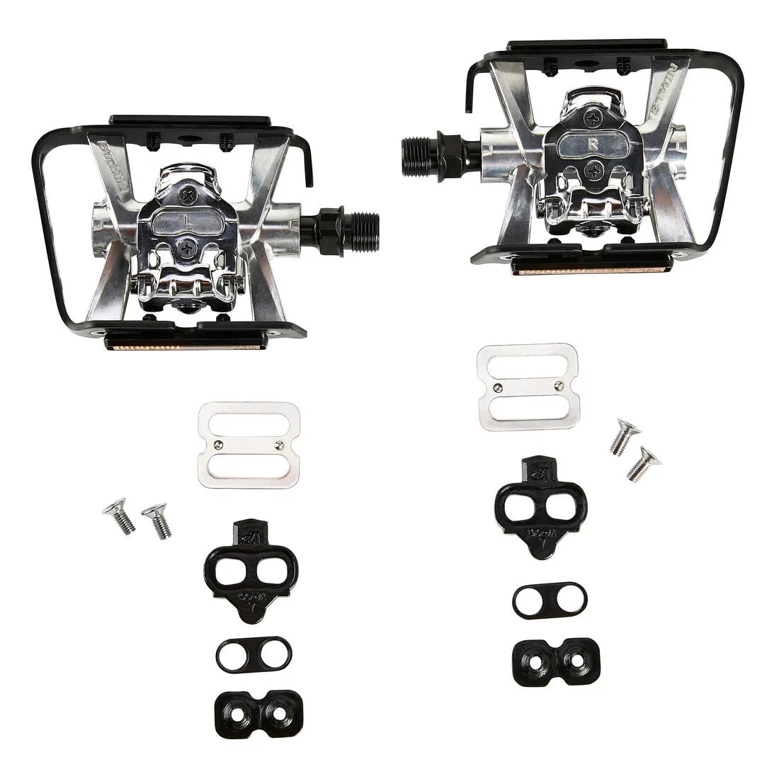 Rockrider 500 Dual Function Shimano Spd Compatible Mountain Bike Pedals