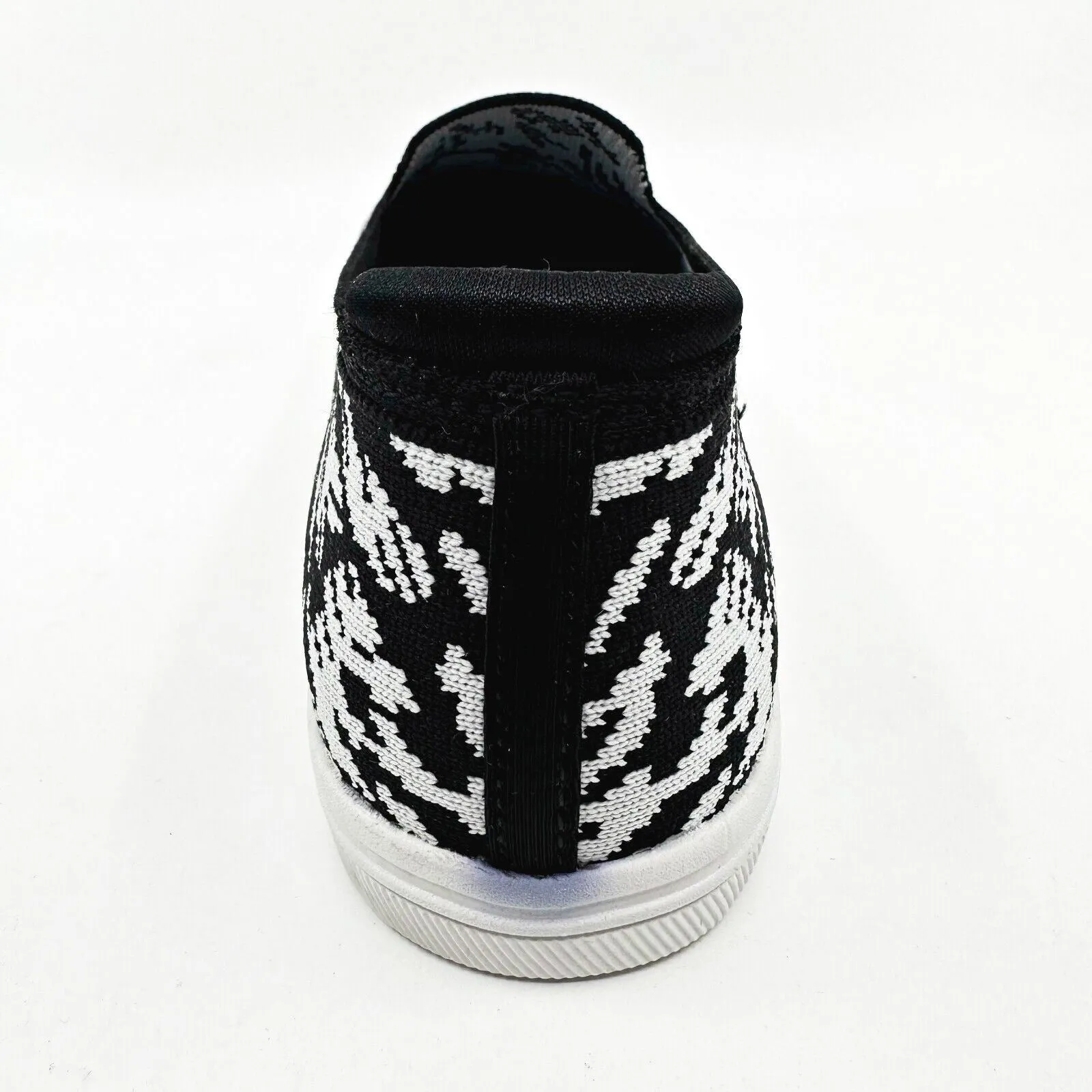 Skechers Cleo Cup Wild Bloom Black White Womens Size 8.5 Casual Loafers