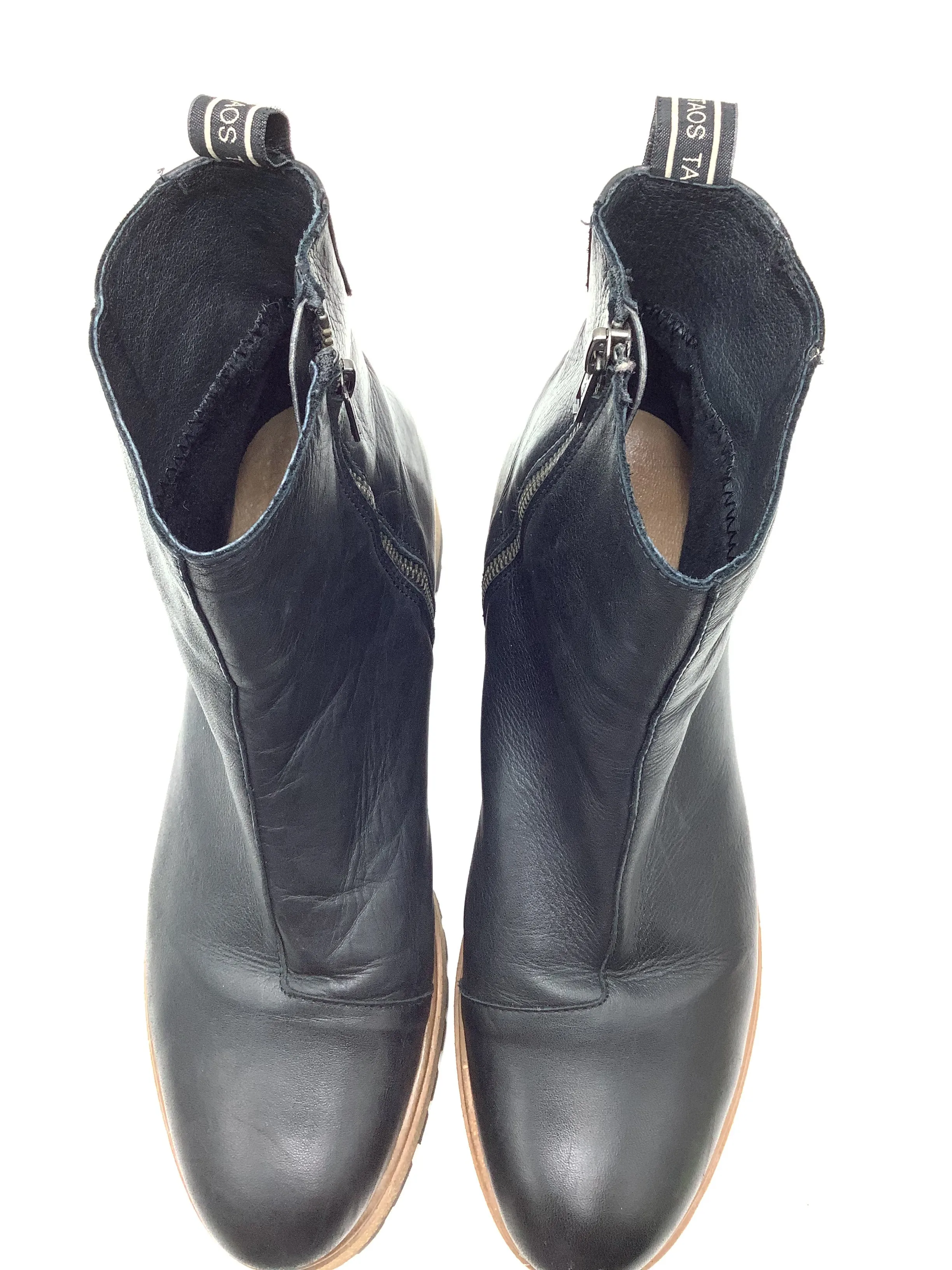 Taos Women's Downtown Boot Leather Black Size: 41/11