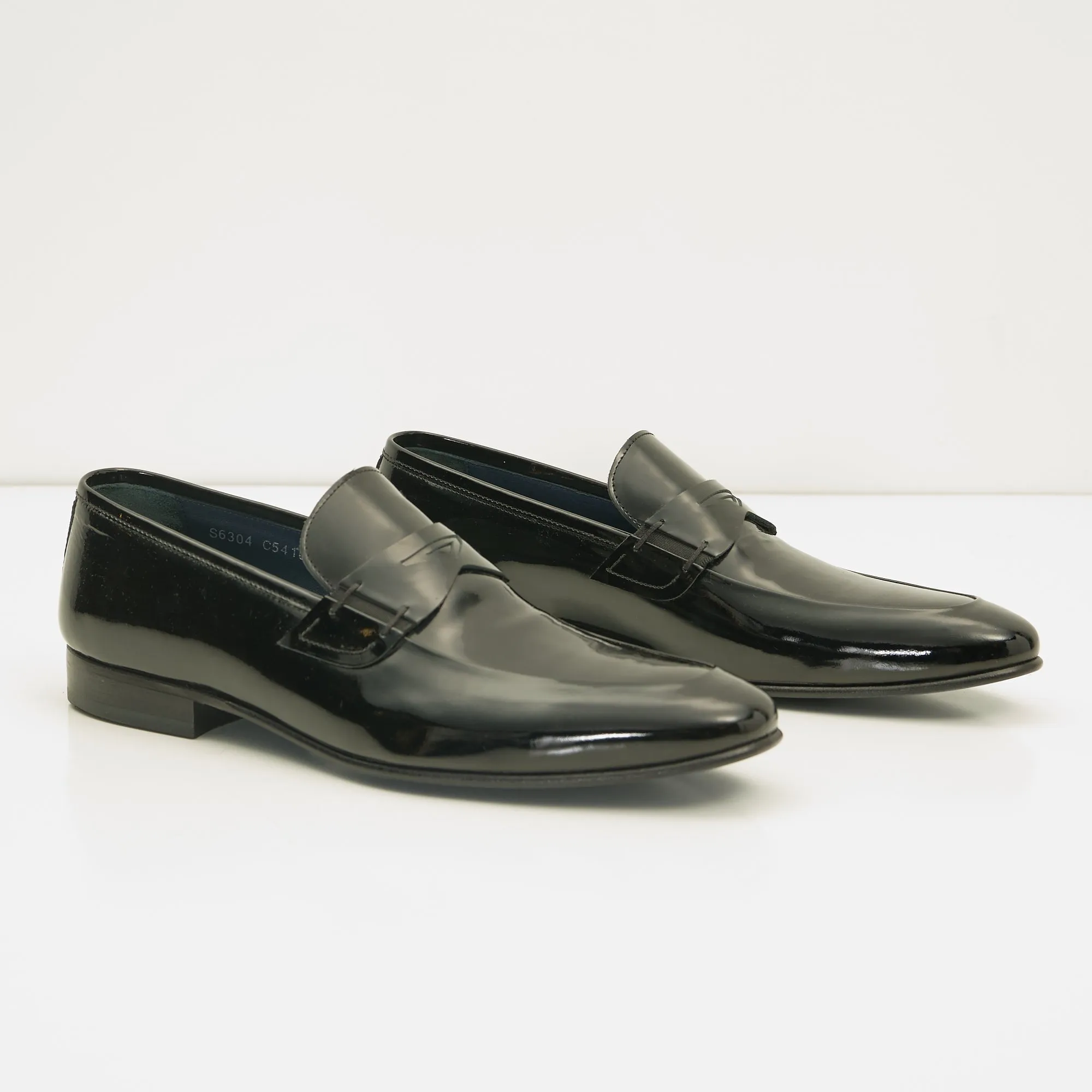 Tuxedo Patent Loafer - Black
