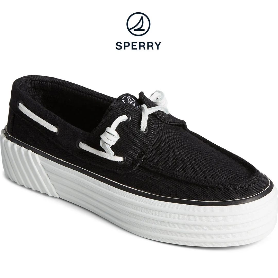 Women's Bahama 2.0 Sea Cycled Platform Sneakers - Black (STS88711)