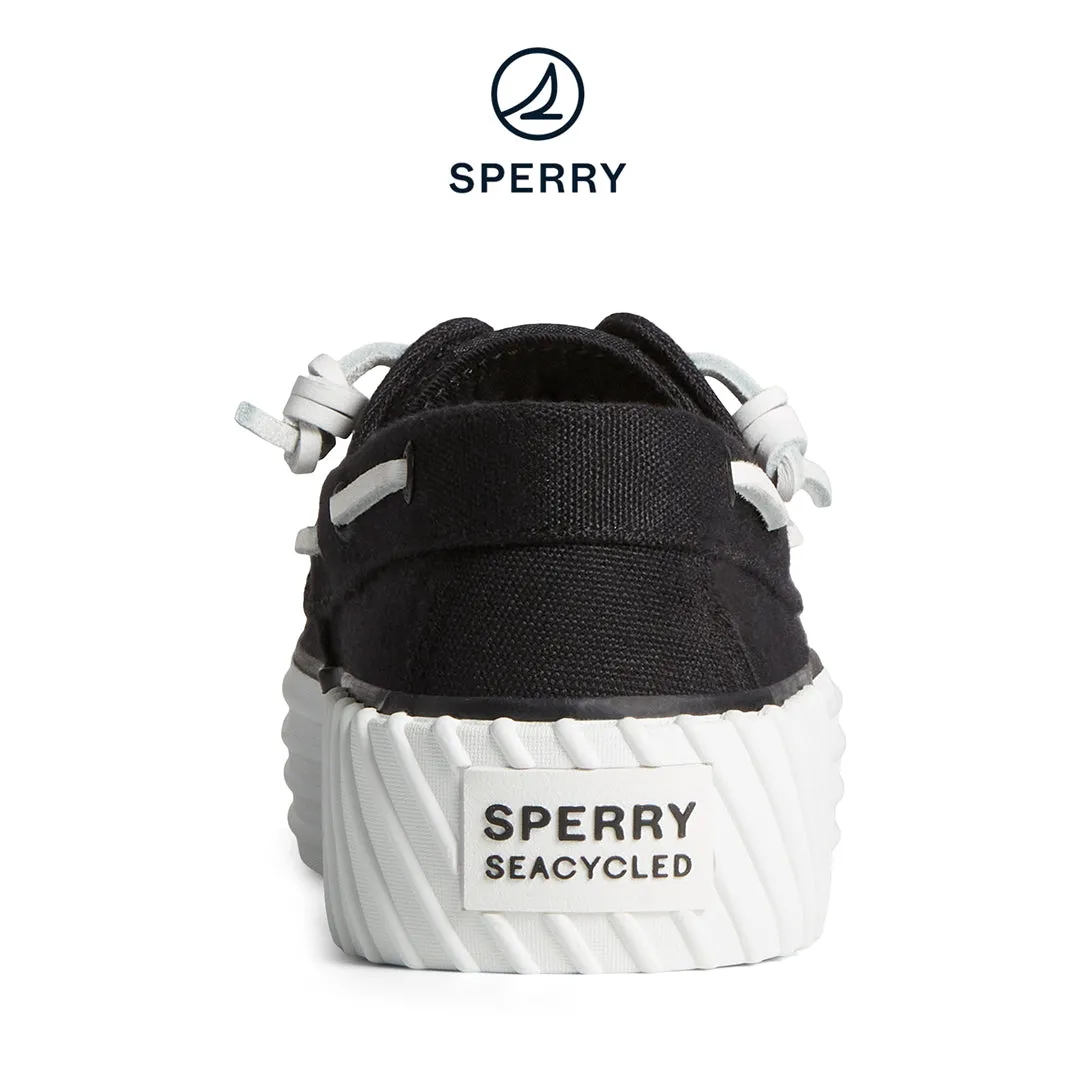 Women's Bahama 2.0 Sea Cycled Platform Sneakers - Black (STS88711)