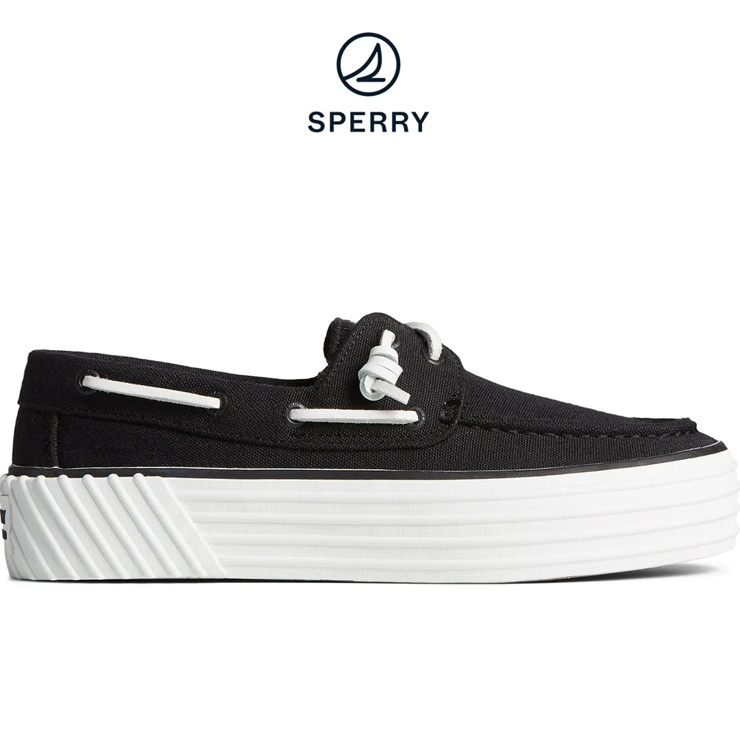 Women's Bahama 2.0 Sea Cycled Platform Sneakers - Black (STS88711)