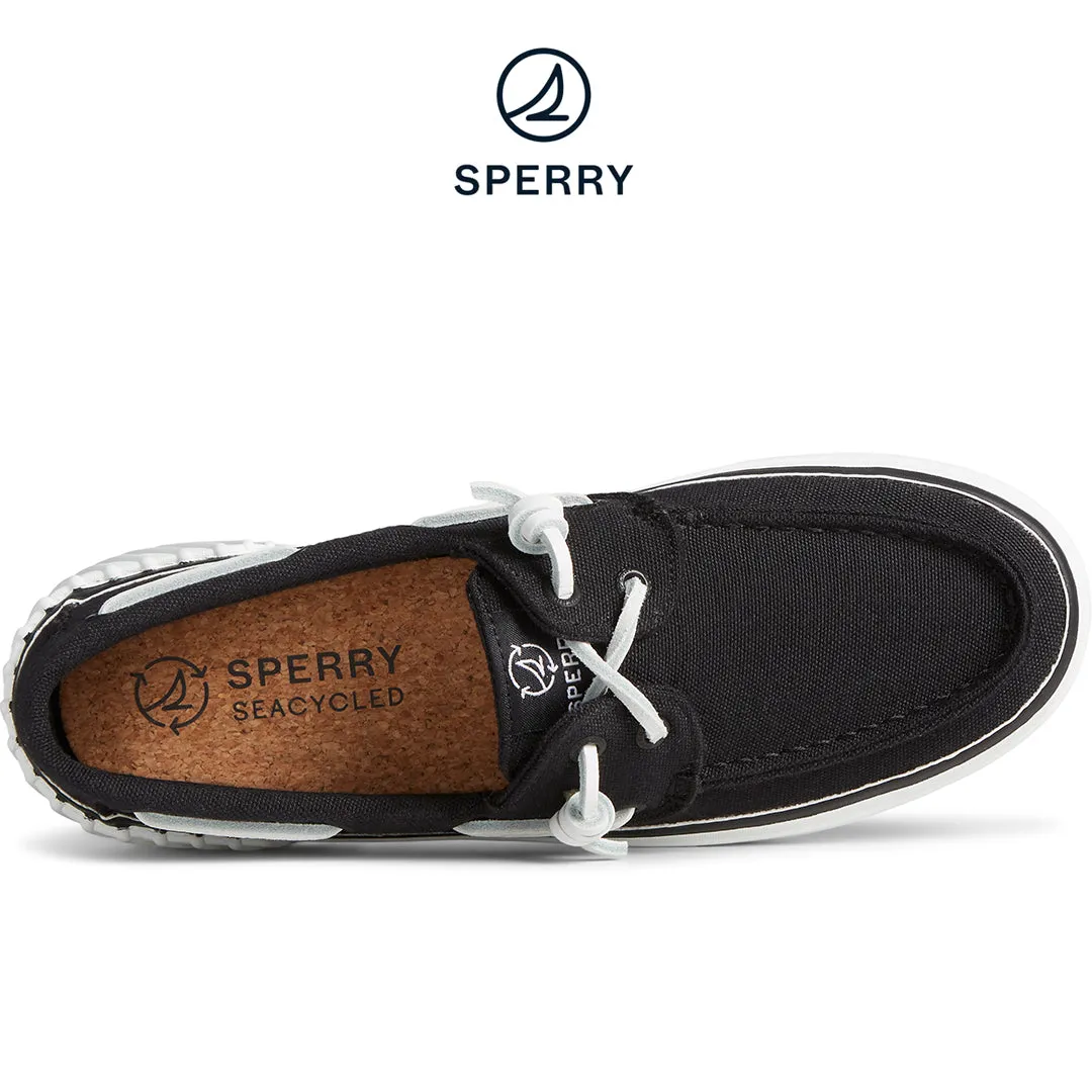 Women's Bahama 2.0 Sea Cycled Platform Sneakers - Black (STS88711)