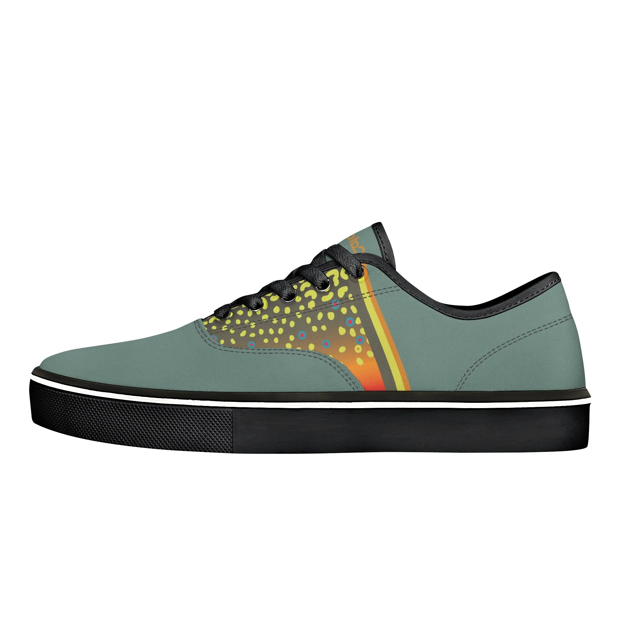 Womens Brookietown Racer Canvas Boat Shoe