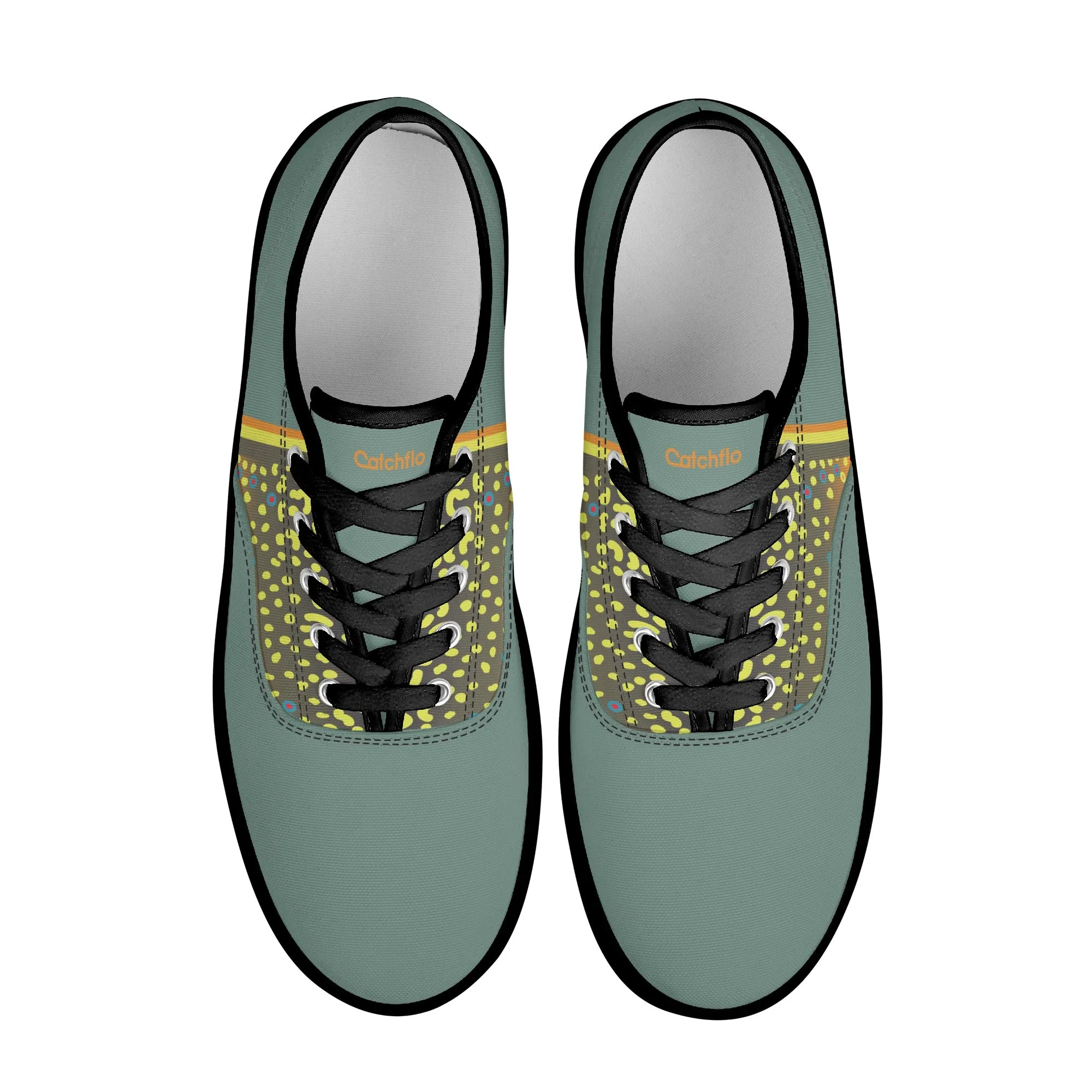 Womens Brookietown Racer Canvas Boat Shoe