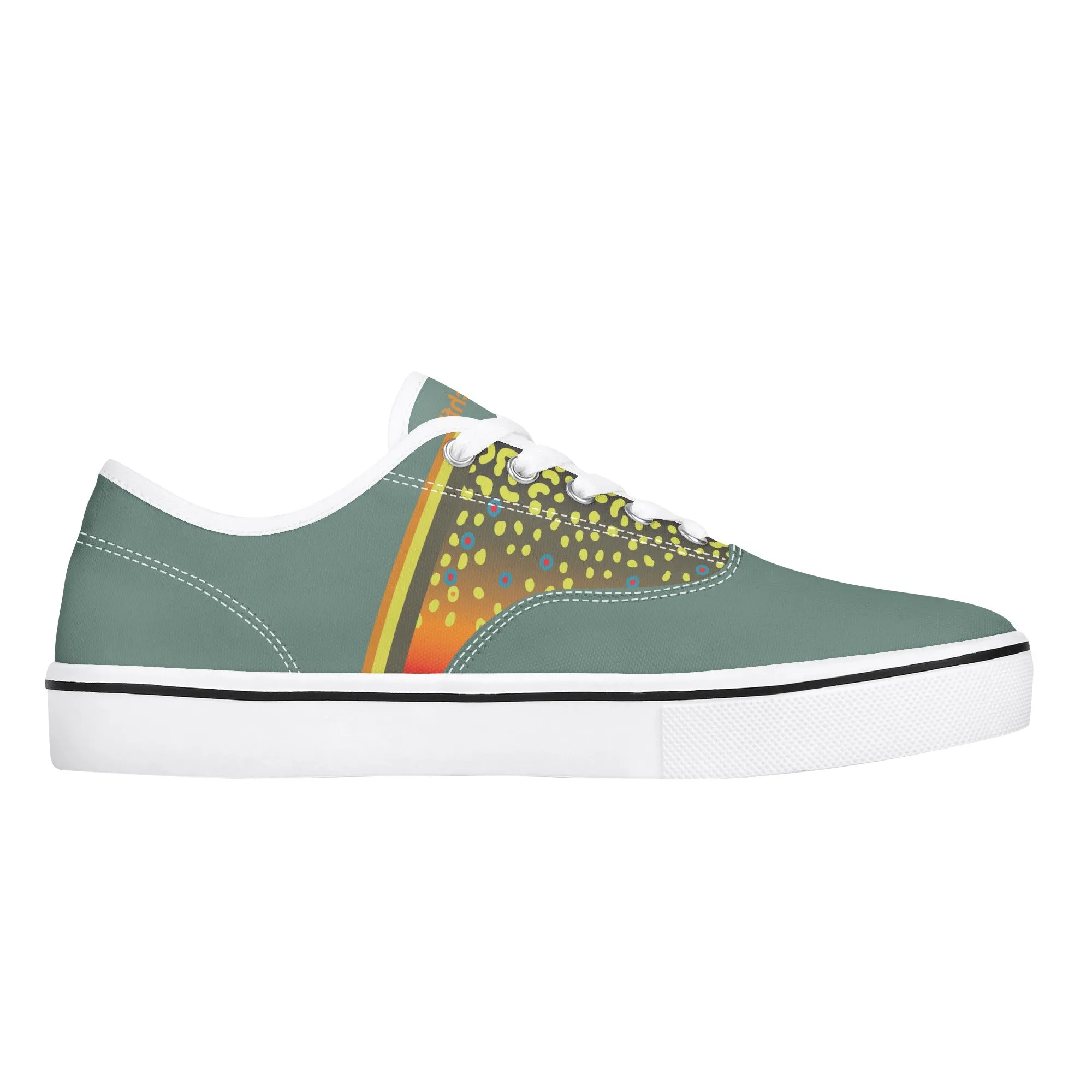 Womens Brookietown Racer Canvas Boat Shoe